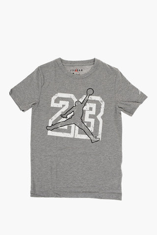 AIR JORDAN Front Printed Crew-neck T-Shirt