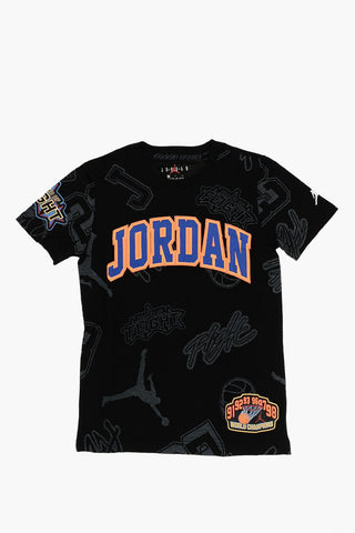 AIR JORDAN Printed Crew-neck T-Shirt