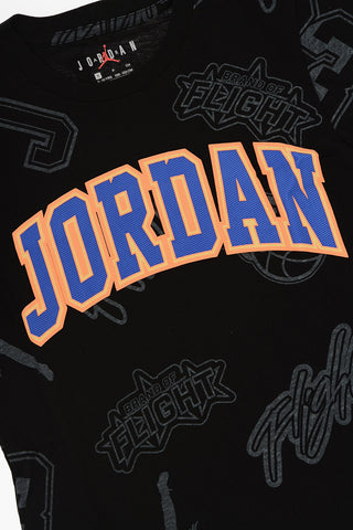 AIR JORDAN Printed Crew-neck T-Shirt