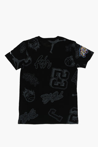 AIR JORDAN Printed Crew-neck T-Shirt