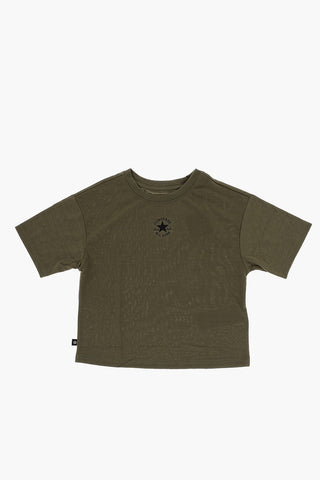 ALL STAR CHUCK TAYLOR T-Shirt Girocollo Boxy Fit in Tinta Unita