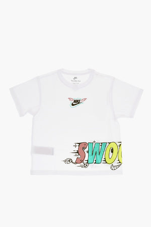 Bedrucktes T-Shirt mit Rundhalsausschnitt