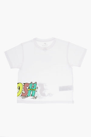 Bedrucktes T-Shirt mit Rundhalsausschnitt