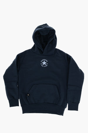 ALL STAR CHUCK TAYLOR Solid-Color Hoodie with Fleece Lining
