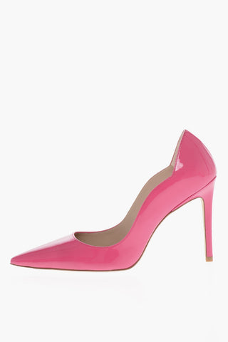 Stiletto Heel MAGENTA Patent Leather Pumps 12cm