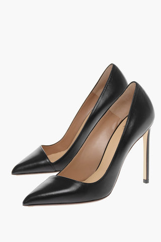 Asymmetric Design KID Leather Pumps 12cm