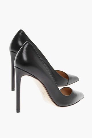 Asymmetric Design KID Leather Pumps 12cm