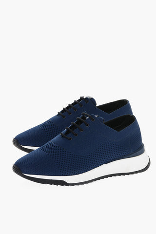 Stretch BORA Knitted Sneakers with Rubber Sole