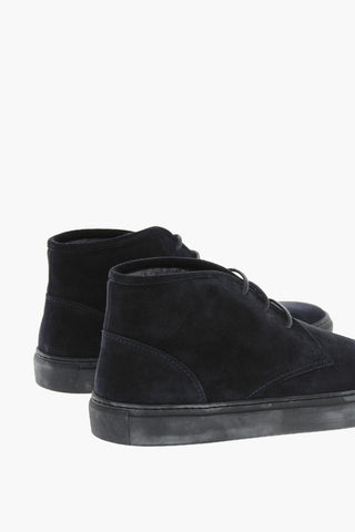 Knitted Lining KALEIDO Suede Desert Booties