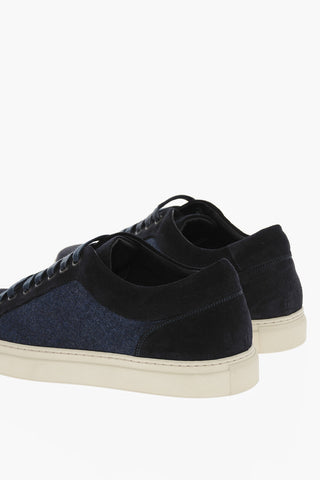 Suede KAL Sneakers with Wool Inserts