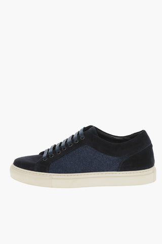 Suede KAL Sneakers with Wool Inserts