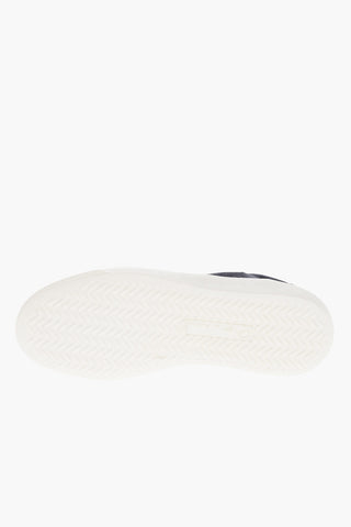 Two Tone Fabric Sneakers with Rubber Sole