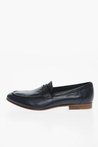 Cuir Sole Leather Penny Loafers