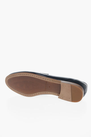 Cuir Sole Leather Penny Loafers