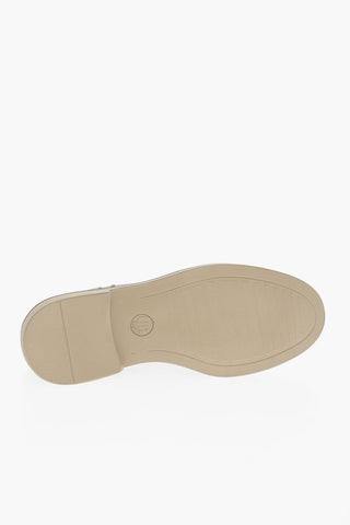 Rubber Sole MANOLETE Leather Derby Shoes