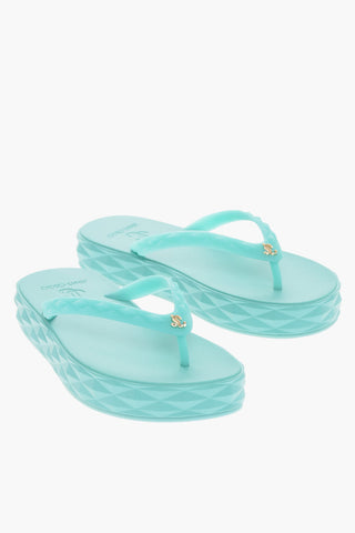 Platform Sole DIAMOND Thong Flip Flops