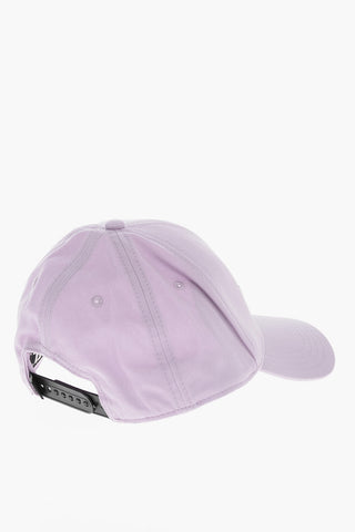 Cappello Baseball CORRY-GUM in Tinta Unita con Patch Logo a Contrasto