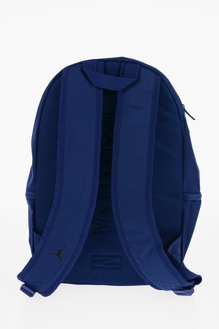 AIR JORDAN Solid Color Backpack with Printed Logo