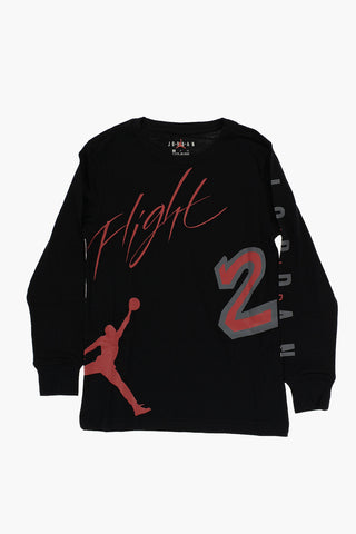 AIR JORDAN T-Shirt Girocollo a Manica Lunga