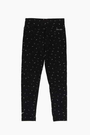 Dri-Fit Leggings with All-Over Printed Logo