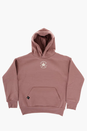 ALL STAR CHUCK TAYLOR Solid-Color Hoodie with Fleece Lining