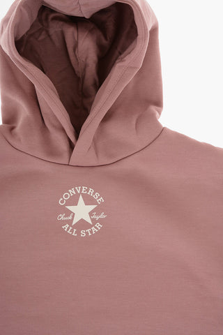 ALL STAR CHUCK TAYLOR Solid-Color Hoodie with Fleece Lining