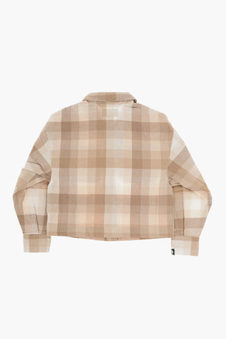 Checked Overshirt with Double Pockets