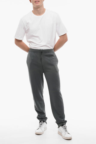 STYLE & FREEDOM Central Seam Jersey Joggers with Welt Pockets