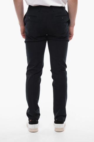 CC COLLECTION Cotton-Blend Chino Trousers RESET