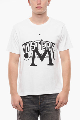 Printed MYSTERY SCHOOL Crew-neck T-Shirt
