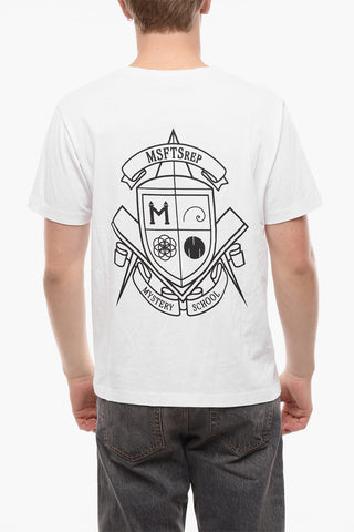 Printed MYSTERY SCHOOL Crew-neck T-Shirt