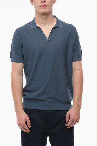 CC COLLECTION Polo GALAS CRE in Cotone a Nido d'Ape