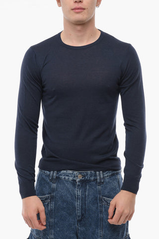Maglia Girocollo in Misto Seta