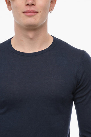 Maglia Girocollo in Misto Seta