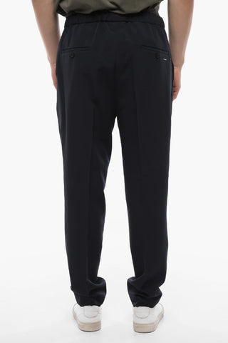 Stretch TORREPOZZELLA Pants with Elastic Waistband