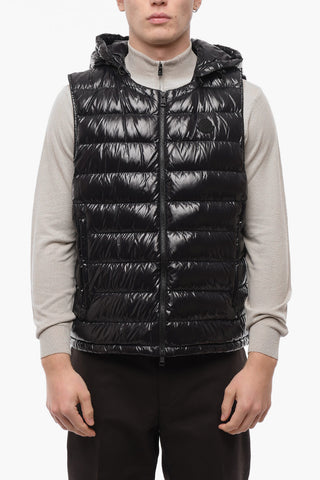 BARBOUR Removable Padding Animal Patterned Down Jacket