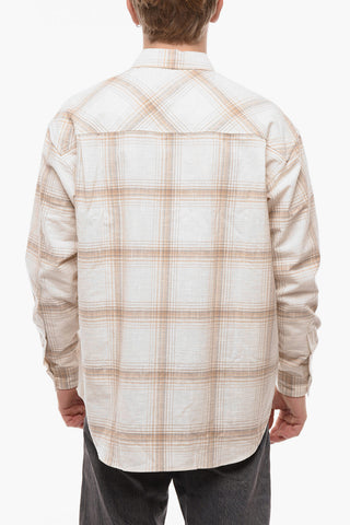 Plaid Motif LUAN J Shirt with Breast Pocket