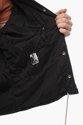 DRKSHDW Snap Button Padded Overshirt