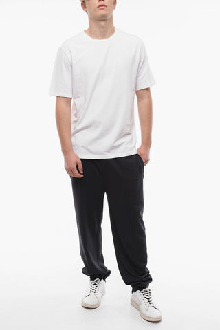 CC COLLECTION Crew Neck Stretch Cotton T-Shirt