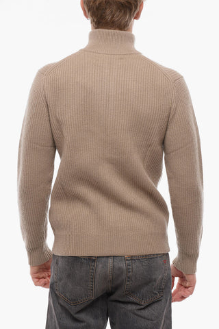 Maglia a Collo Alto LOGAN In Lana Merino 