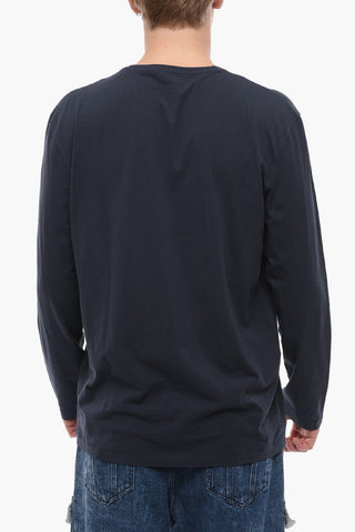 ID Crew Neck Long-sleeved T-Shirt with Print