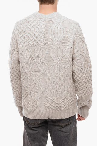 Cable Knit HAROLDS Crew-Neck Sweater
