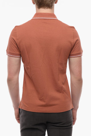 Hopsack Cotton Polo with Breast-pocket