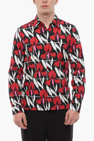 Allover Print Long Sleeved Shirt