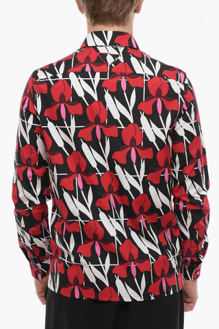 Allover Print Long Sleeved Shirt