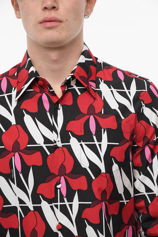 Allover Print Long Sleeved Shirt