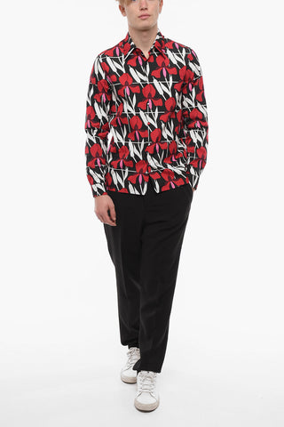Allover Print Long Sleeved Shirt
