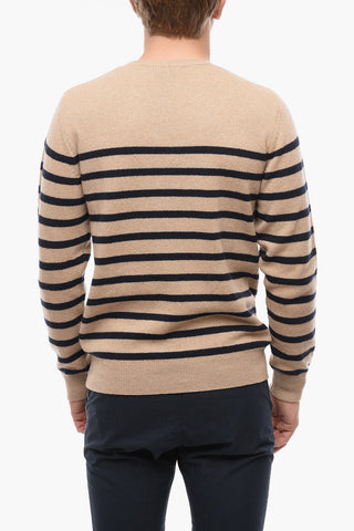 Wool-blend TRAVIS Sweater with Striped Pattern
