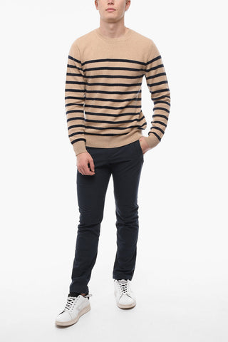 Wool-blend TRAVIS Sweater with Striped Pattern