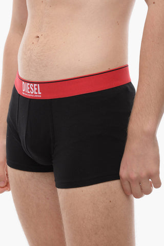 Boxer UMBX-DAMIEN in Cotone Stretch con Stampa sul Dietro